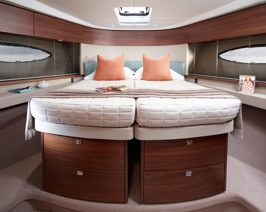 49 Interior Forward Cabin Beds Together American Walnut Satin