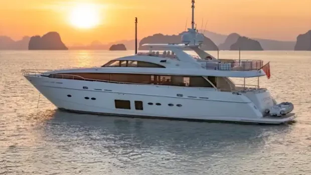 Join us for a private viewing of the stunning Princess 32M Sauvage!